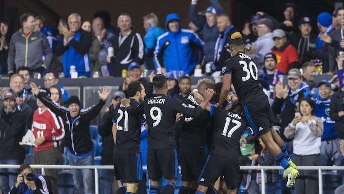 Quakes dominate with 3-0 win against Timbers