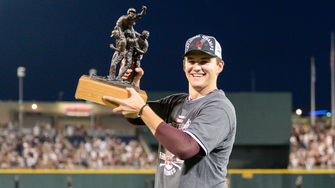 Giants select College World Series MVP with first-round pick – KNBR