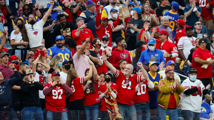 Joe Staley discusses buying tickets from Rams fans for title game