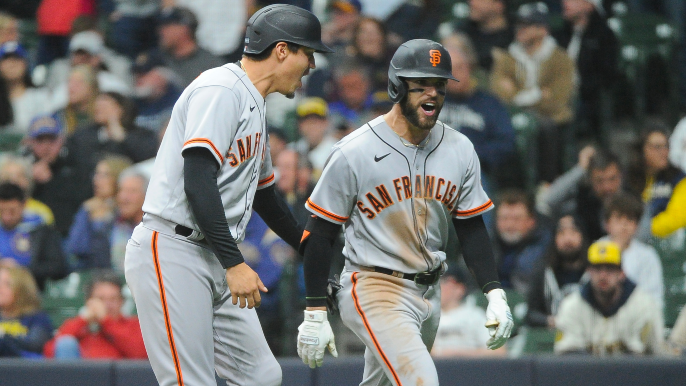 Giants overcome Corbin Burnes' dominance with two late monster home runs –  KNBR