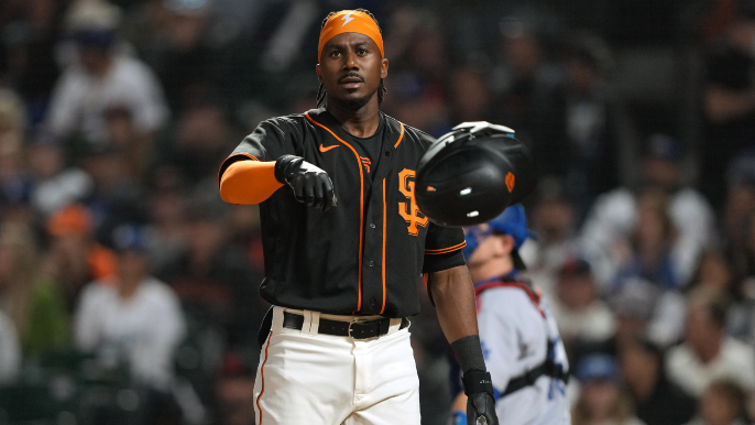 Giants designate Lewis Brinson for assignment amid pair of roster