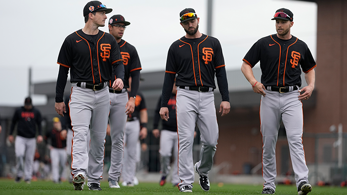 San Francisco Giants Uniform Lineup