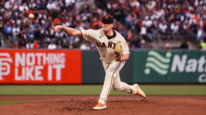 Logan Webb, Giants bullpen roughed up in blowout loss to rival Dodgers –  KNBR